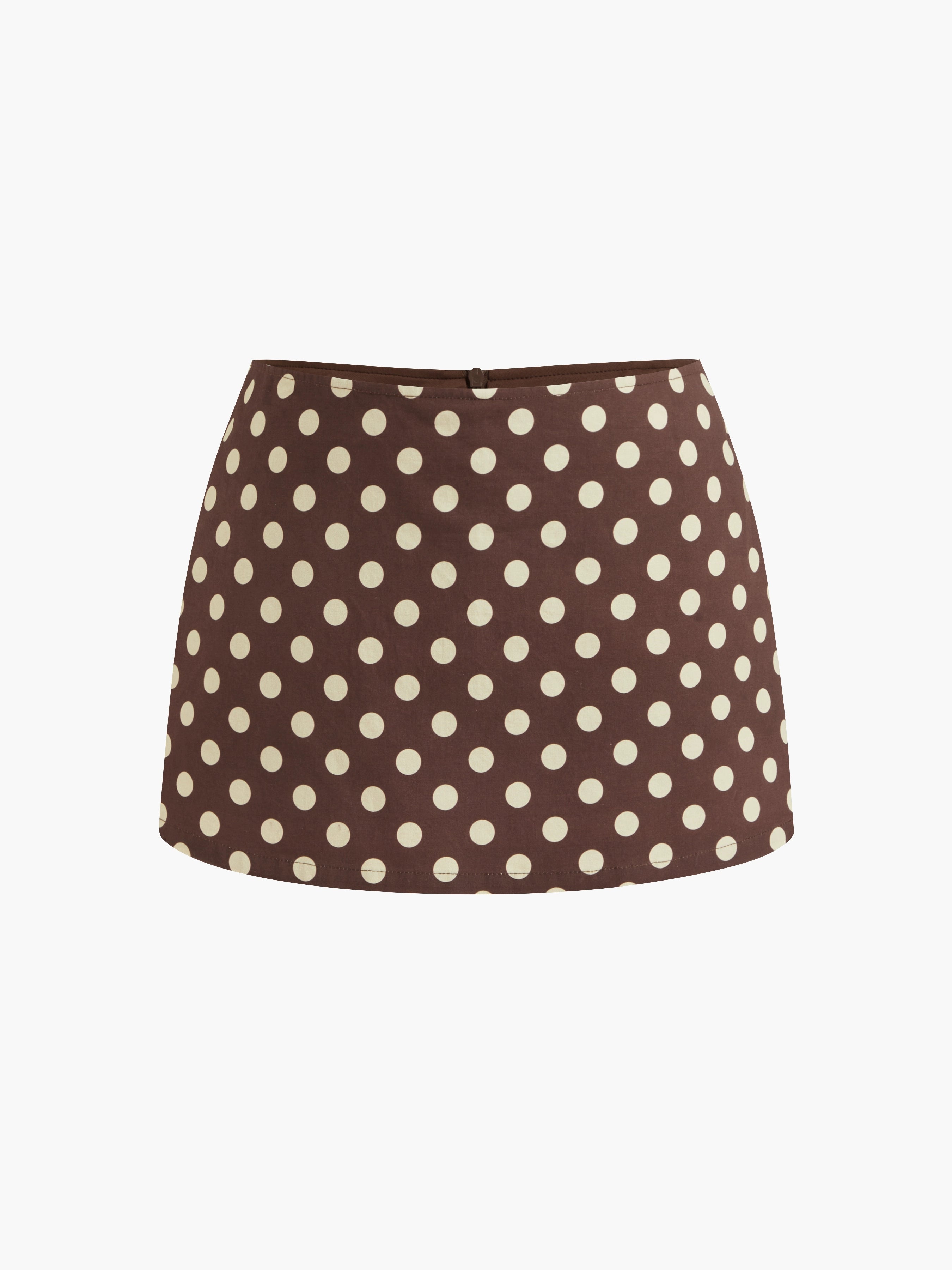 Cotton Low Waist Slit Skirt Short Summer New Sports Skirt
